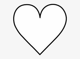 It is the most primitive form of graphic representation of a heart on the keyboard. Heart Love Heart Black And White Outline Transparent Png 550x530 Free Download On Nicepng