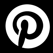 Pinterest Black And White App Icon Pinterest Logo App Icon App Covers