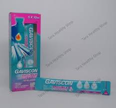 Sekali dpt makan memang melahapp bagaikan tiada hari esok. Gaviscon Double Action 5 Liquid Sachets 10 Ml Mengatasi Masalah Lambung Pencernaan Tara Healthy Shop