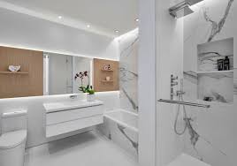 You can also combine materials effectively in a modern design, pairing natural wood with stainless steel in a countertop design, for example, or creating a tilework design from ceramic tile. 11 Top Trends In Bathroom Tile Design For 2021 Luxury Home Remodeling Sebring Design Build