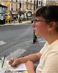 We're thrilled to welcome Graduate Award recipient Alice McTear to Belfast  Print Workshop! Alice's vibrant practice begins and ends with colour.  Weaving together etching, chine collé, and watercolour to explore themes of