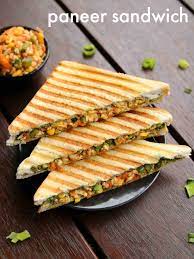 paneer sandwich recipe | how to make grilled paneer sandwich recipe