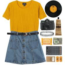 Aesthetic Clothing Grunge Indie Outfit Pale Polyvore Style Hipster Outfits Fall 80s Inspired Outfits Artsy Outfit