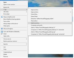 Difference between rar and zip file format. How To Password Protect A Zip File In Windows 7 8 10