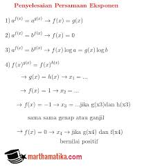 Namun, bagi anda yang belum memahami materi eksponen silahkan membacanya dulu dengan klik disini. Materi Dan Pola Soal Persamaan Eksponen Kurikulum 13