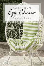 8 affordable and super cute egg chairs dupes for the target egg chair egg chair egg shaped chair egg swing chair