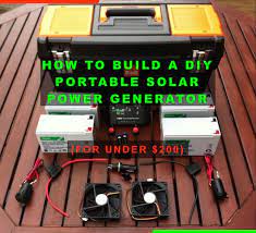 Toy plans include washer game plans, pull toys, doll furniture. Diy Portable Solar Power Generator