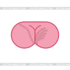 Snow white line art free vector. Ass Back Part Woman Body Vector Eps Clipart