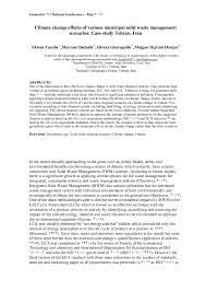 Solid waste management department 2725 judge fran jamieson way bldg. Pdf Climate Change Effects Of Various Municipal Solid Waste Management Scenarios Case Study Tehran Iran Alireza Tayeba Academia Edu