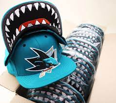 Themenace Is Out Detailed Undervisor Embroidery That Only A Company Like Zephyr Could Come Up With This Is The Hat S Hats San Jose Sharks Hat Hats Snapback