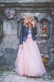 My Pink Wish Pink Wish Tulle Skirts Outfit Tulle Long Skirt Long Tutu Skirt