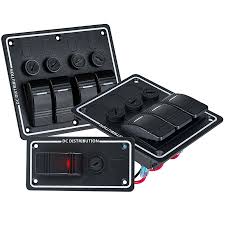 Check spelling or type a new query. Led Rocker Switch Panels With Fuse Weatherproof Dc Distribution Switch Panel Super Bright Leds