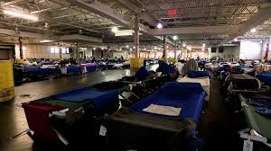 Así lucen los refugios en Nueva York para inmigrantes indocumentados | Foto: CNN   