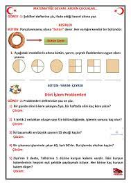 Etkinlikburada Matematik Temel Matematik Kesirler