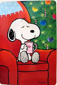 In japan, snoopy, lucy, peppermint patty, sally, and marcie appeared in commercials for the coupon magazine hot pepper. Mmmm A Good Cup Of Brew Immagini Di Natale Poster Natale Cartoni Animati