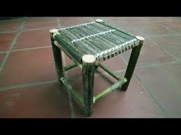How To Make Bamboo Chair Beautiful Bamboo Furniture Making Youtube In 2020 Bamboo Chair Bamboo Furniture Furniture Making