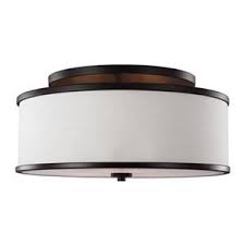 See our other flush mount light fixtures below: Feiss Lennon 9 5 In X 20 In Oil Rubbed Bronze 3 Light Semi Flush Mount Ceiling Light Lowe S Canada