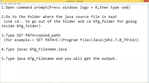 How To Set Temporary And Permanent Paths In Java Geeksforgeeks