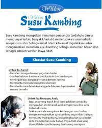 Yang mana kandungan susu kambing hampir menyerupai asi. Facebook