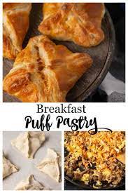 Breakfast Puff Pastry Pockets An Easy Breakfast Butter Baggage Recipe Breakfast Puff Pastry Pastry Pockets Easy Puff Pastry