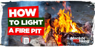 Add one or two sheets of newspaper, following the instructions on the chimney. Easy Guide On How To Light A Fire Pit 2021 Updated Absolutehiking