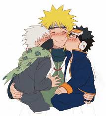 Kakashi Minato Obito 3 Anime Naruto Team Minato Naruto