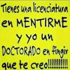 Resultado de imagen de mentiroso en ingles