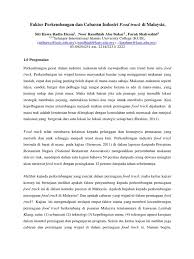 Contoh susun atur rancangan perniagaan. Faktorperkembangandancabaranindustrifoodtruckdimalaysia Docx