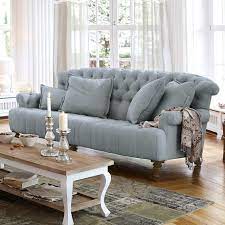 Sofa Springfield Village Graublau Online Kaufen Bei Woonio Haus Deko Sofa Landhausstil Landhaus Sofa
