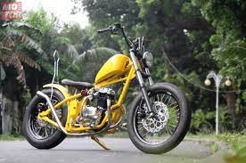 Foto motor gl max modifikasi terbaru 2021. Punya Sejarah Modif Gagal Enggak Ada Yang Sangka Honda Gl Bisa Jadi Chopper Keren Motorplus Online Com