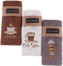 Ovens, microwaves, peelers, cutting boards, shaping molds Kitchen Dining Bar 15x25 In Home Collection Coffee Themed Kitchen Towels Brown Home Garden