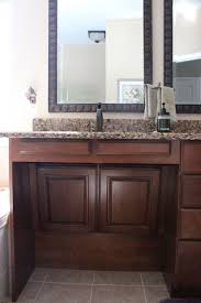 wheelchair accessible vanity houzz