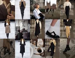 Relating to the enjoyment or study of beauty: The Autumn Academia Aesthetic Mademoiselle Dena