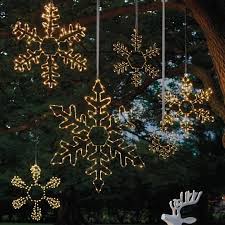 12 Microlight Snowflake I Outdoor Christmas Decorations Hanging Christmas Lights Decorating With Christmas Lights