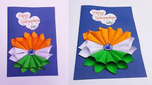 May this independence day be the beginning of a new future! Independence Day Card How To Make Greeting Card Idea For Independence Day Youtube