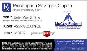The card has all the information the pharmacist requires to process your prescription electronically and apply your discount. Discount Drug Card