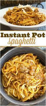One Pot Instant Pot Spaghetti Is One Of Our Favorite Meals And Done In Just 15 M Instant Pot Spaghetti Recipe Pressure Cooker Recipes Pasta Instant Pot Recipes