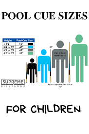 Pool Cue Size For Children Does Your Kid Nephew Or Niece