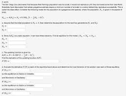 Signed model release on file with shutterstock, inc. Solved 1 Point The San Diego Zoo Discovered That Because Chegg Com