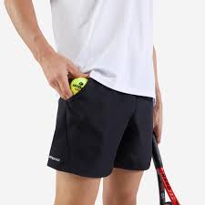 Quần short tennis Dry TSH 100 - Đen