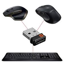 New Sealed Logitech M510 Wireless Optical Mouse Black 910 001822 Large Dark Mice Ebay