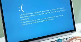 How To Fix System Service Exception Problem Blue Screen Windows 7 8 10