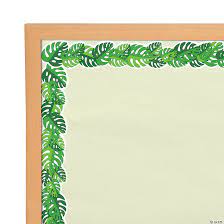 As an artist, i enjoy experimenting with various mediums. Tropical Leaves Bulletin Board Borders Oriental Trading