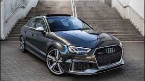 The new audi rs3 is now officially the fastest compact car to rip around the nürburgring. Finally 2018 400hp Audi Rs3 Sedan 5cyl Turbo Shape We Ve Been Waiting For Youtube Audi Rs3 Audi Sports Car Sedan