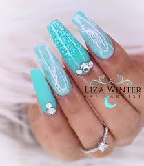 Show your lower half some love with our edit of shorts for women. Stylishbelles On Twitter Gorgeous Aqua Blue Nail With A Touch Of White Coffin Shaped Nails Tap For More Https T Co V4mz256py3 Stylishbelles Nail Nails Nailart Aquanails Summernails Https T Co Msyossi3tg