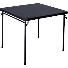 Cosco 33 75 In X 33 75 In Square Black Folding Table 14696blk6l In 2020 Folding Table Versatile Table Table