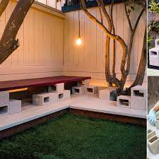 Brighten up your garden pots by adding some patterned. Concrete Thinking How To Make Mod Stackable Sculptures With Cinder Blocks The Horticult
