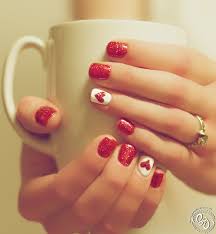 21 Crazy Cute Valentine S Day Nail Art Ideas Heart Nail Designs Nail Designs Valentines Valentines Nail Art Designs You'll fall in love with these manicure ideas.