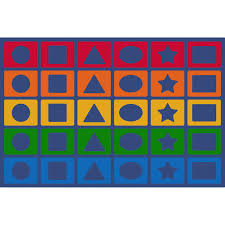 Cotton kids rainbow rugs, area rug for girls bedroom, nursery, play room,carpet. All Rainbow Shapes Carpet By Learning Carpets Options Classroom Rugs Carpets Worthington Direct