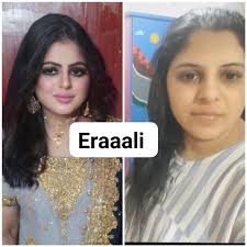 My cutest cozn in glam look😍 makeover by me☺️